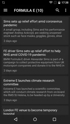 Motorsport News android App screenshot 2