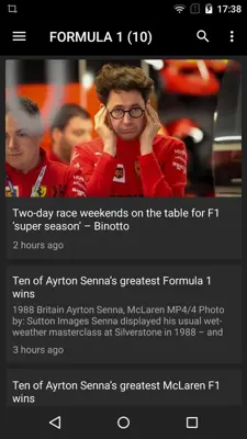 Motorsport News android App screenshot 3