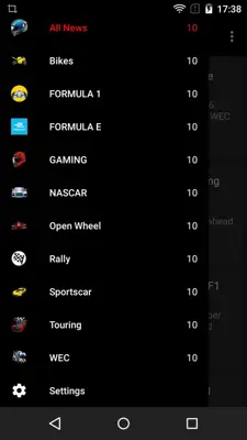 Motorsport News android App screenshot 6